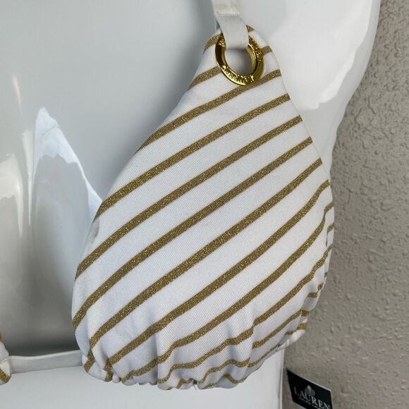 NWT Lauren Ralph Lauren Bikini Top Size 6 - Picture 2 of 4